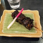 うなぎ お㚙川 - ひれ焼き