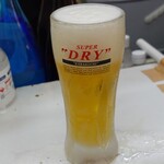 ホルモン天麩羅48 - 生ビール