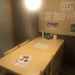 Maguro To Shingendori Kanzen Koshitsu Iseya - 個室のテーブル席
