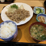 さしま - 生姜焼き＋食事セット