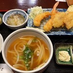 のせや - ミックスフライ定食