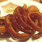 柊山ガーデン - オニオンリングとフィッシュフライ