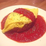 柊山ガーデン - オムライス　トマトソース