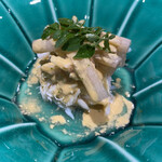 礒田 - 毛蟹　芋茎