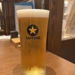 Teuchi Soba Takenouchi - 夏の１日の締めはビールが最高！