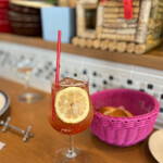 サンチーム - ◇サングリア　ノンアルコール¥550(友人)…ノンアルでも、見た目はサングリアそのもの♪