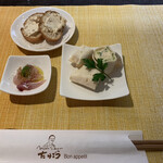 ムッシュたけぞう - 親父の三点盛