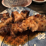 八千代台東口の串屋横丁 - 大ぶりのもつ焼き
部位もかなりある