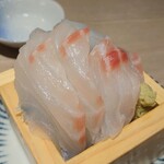 Nikudoufu To Remon Sawa Taishuu Shokudou Yasubee - 豊洲鮮魚刺身（２倍）