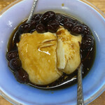 スタミナ苑 - 黒豆杏仁豆腐　￥550