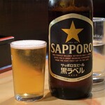 葵 - サッポロ黒ラベル大瓶