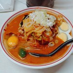 Moukotammennakamoto - 五目味噌タンメン+野菜大盛り