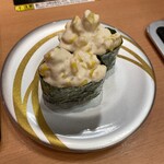 沼津魚がし鮨 流れ鮨 - ツナコーン軍艦（140円）