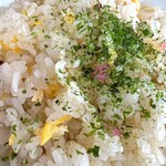 喜龍 - 料理写真:半焼き飯のアップ！