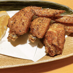 鶏天國 - 香味手羽先690円