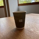 spisa wood oven pizza&gelato - コーヒーは紙コップで。