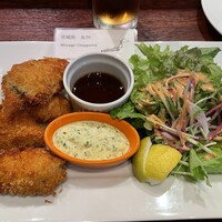 BELON 渋谷店 - 限定10食！剥き立ての生牡蠣から作る　牡蠣フライ　ライスセット