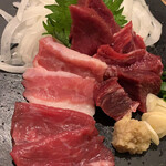 日本のお酒と馬肉料理 うまえびす - 馬刺し5種盛り