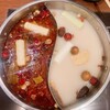 中国火鍋専門店 小肥羊 - 火鍋大辛と鶏白湯鍋