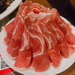 中国火鍋専門店 小肥羊 - 小肥羊コース：ラム肉