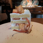 Orso Bianco - 前回頂いた桃のショートケーキ