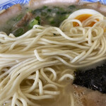 Marutoku Ramen - カタでお願いした麺