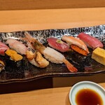 SUSHI-DINING たちばな - 本日のおまかせにぎり