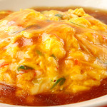 桃花飯店 - 天津飯（テンシンハン）　\780