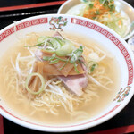 來來餃子館 - 塩ラーメン