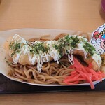 スシロー - 特大いか天焼そば(マヨあり)330円