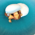 unito - 桃とアーモンドジェラート