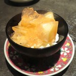 仁修樓 - 白桃コンポート　杏仁ジェラート