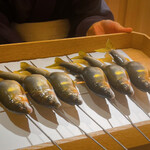 橦木町 しみず - 焼きで頂きます