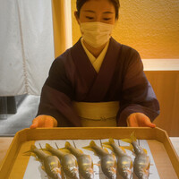 橦木町 しみず - こちらは和良鮎