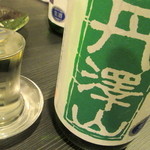 高田馬場日本酒研究所 - 【2013年4月】丹沢山特別純米 足柄若水 無濾過生原酒700円