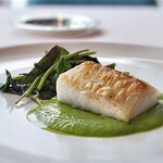 FARO - マナガツオのソテー 九条ネギとレモングラス