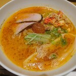 Nuiyu - 花咲蟹の担々麺(980円)夏季限定