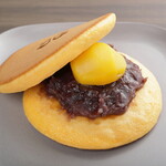 くろーばー結び - 料理写真:しあわせどらやき栗