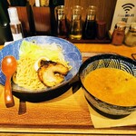 麺匠 竹虎 - おろし生姜の味噌豚つけ麺