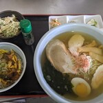 多来福こん - ラーメン定食ひつまぶし