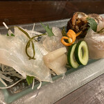 かもめ食堂 - 昆布〆盛り