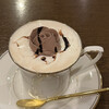 珈琲専門店亜煉路館 - 実際はもっとキラキラしてるの、薔薇コーヒー。モカジャバ６４０円。