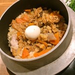 備長扇屋 盛岡津志田店 - とり五目釜めし