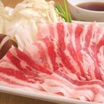 Shibarakutei Irori - 豚しゃぶきなこを飼料として育てた、宮崎県京城市から直送の甘くて美味しい豚肉使用。夏バテ防止にも効果があります。