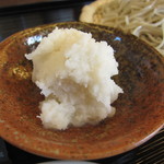 そば打ち幸甚 - 辛み大根！めっちゃくちゃ辛かった！！！