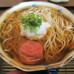 そば打ち幸甚 - 冷がけ梅おろし　９５０円