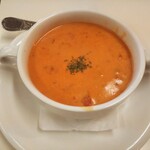 キッチン ぴーなっつ - 本日のスープ トマトポタージュ