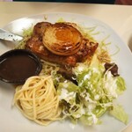 キッチン ぴーなっつ - 厚切りポークの生姜ソース