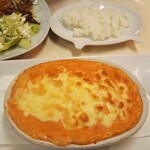 キッチン ぴーなっつ - たっぷり小エビのドリア