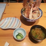 天ぷら よこい - お魚丼